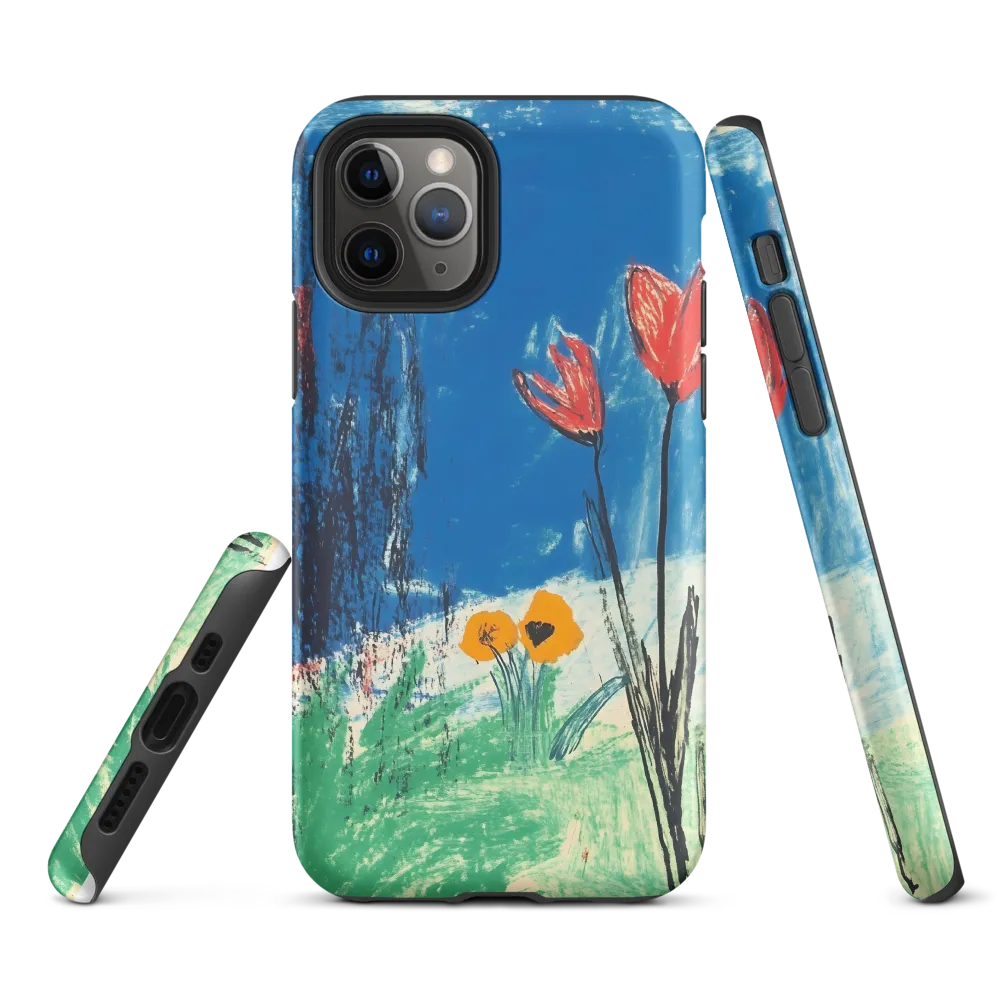 Joyful Blossoms in Blue