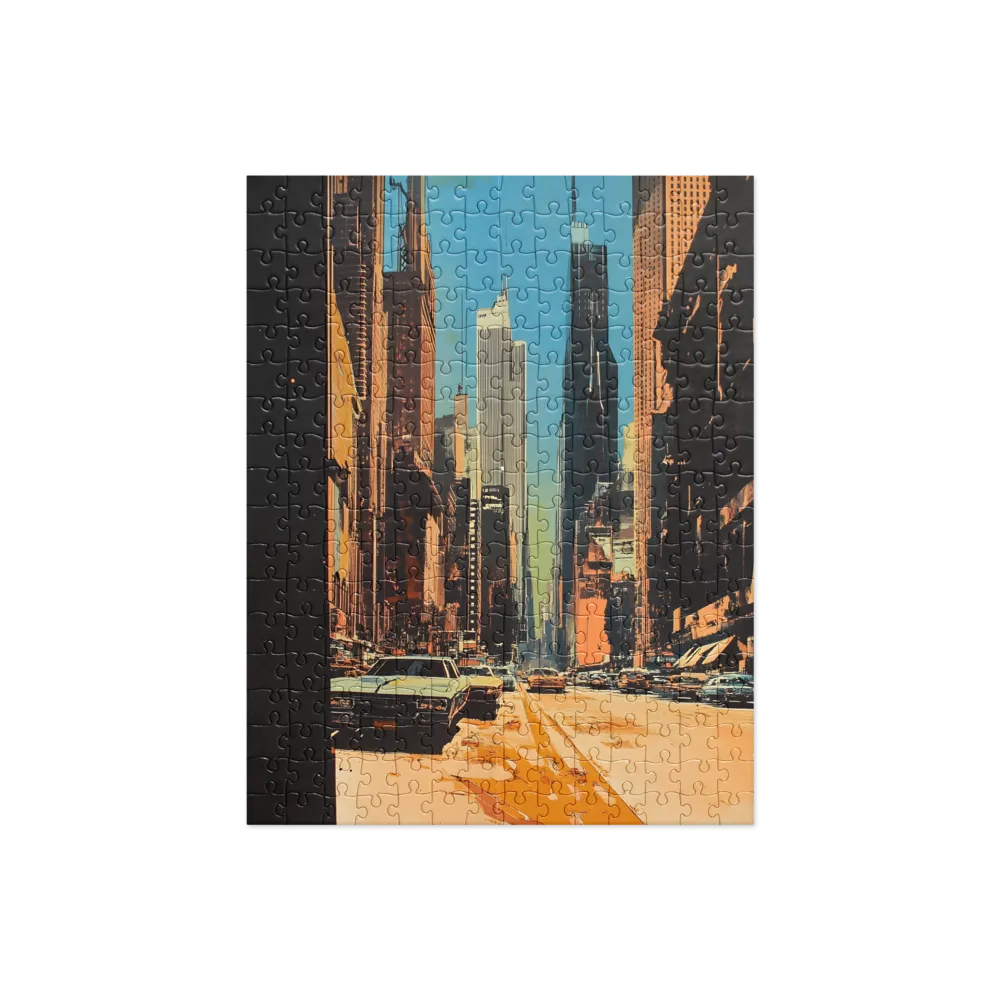 Urban Symphony: A Journey Through Skyscrapers | Jigsaw Puzzle | 252/520 pieces