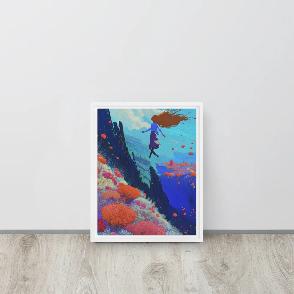 Whispers of Freedom | Canvas with White Frame | 11″×14″