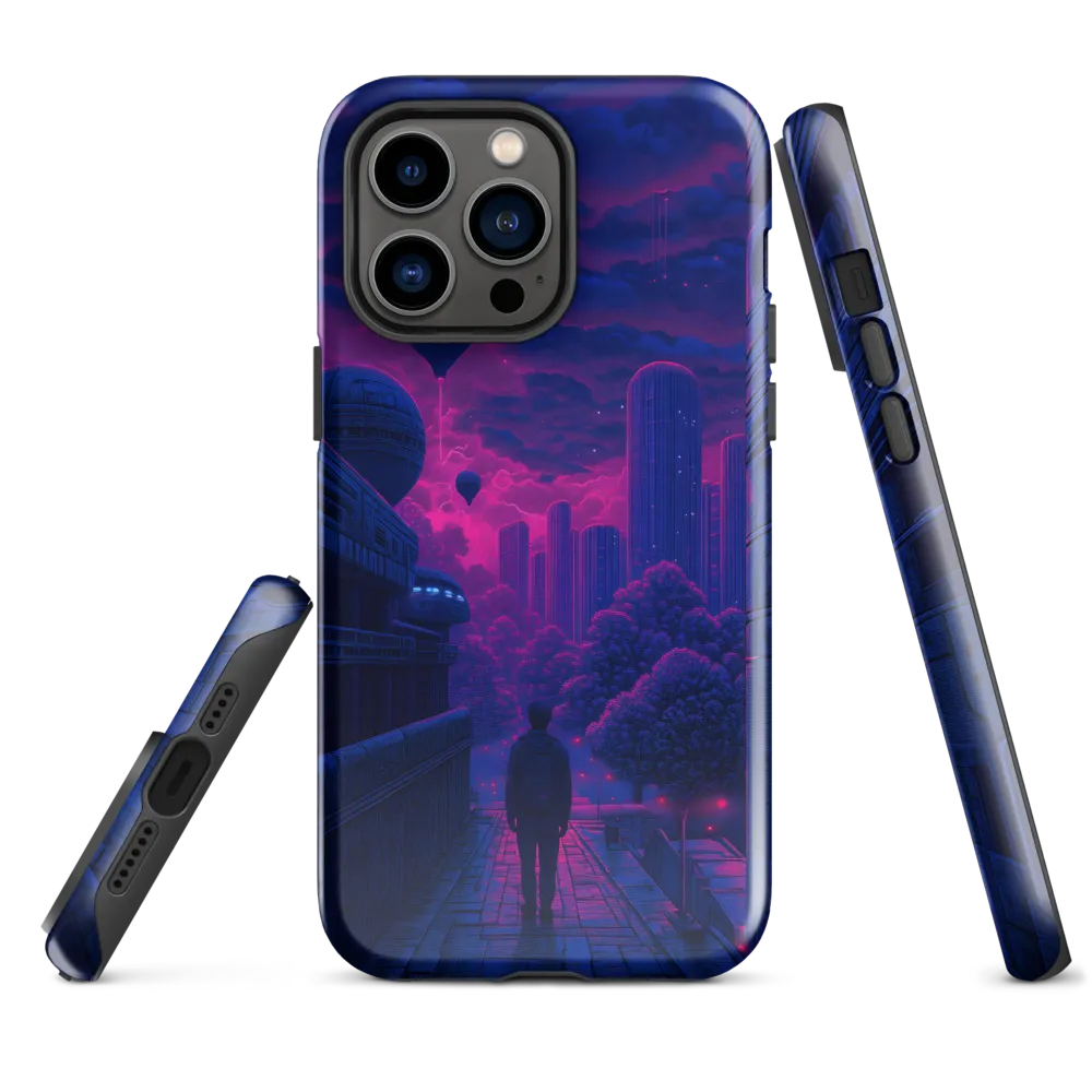 Lost in a Technological Dreamscape | Phone Case |  14 Pro Max | Tough Case | Glossy