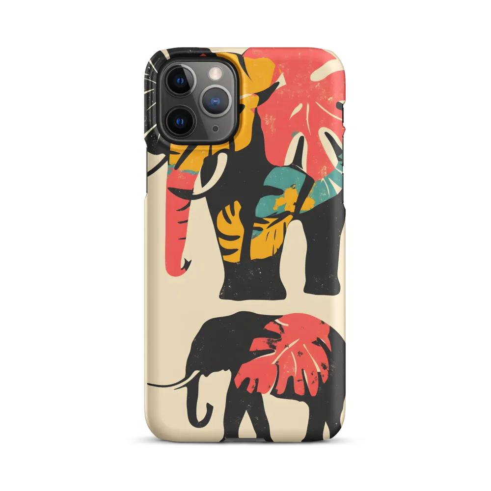 Tropical Elegance: The Elephant's Dance