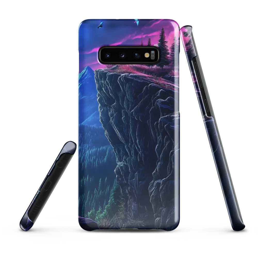 Ethereal Cliffs | Phone Case |  S10 Plus | Snap Case | Glossy