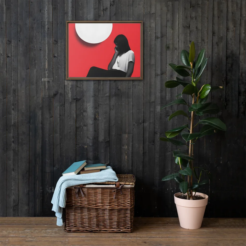 Contemplation in Red