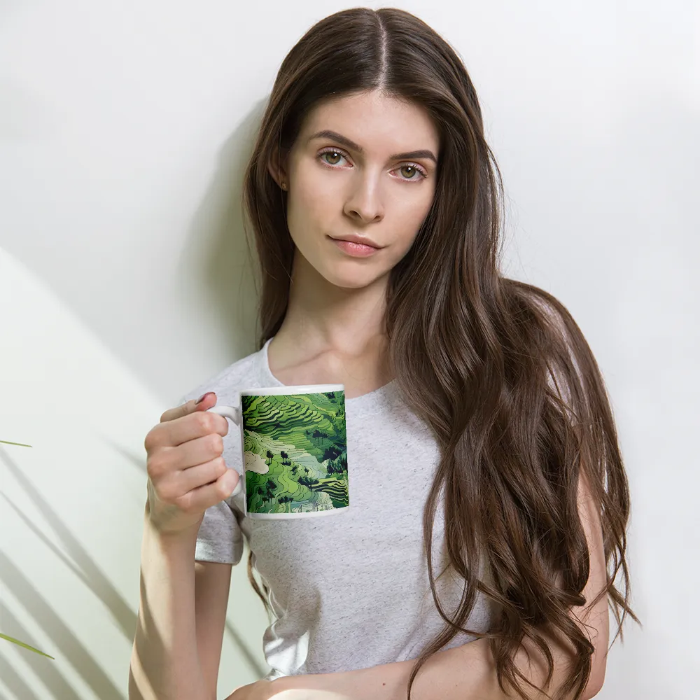 Harmony of the Lush Landscape | Mugs | Multiple Sizes & Colors