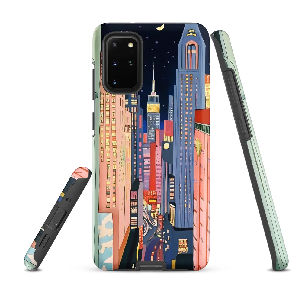 Urban Dreamscape: A Pop Art Night | Phone Case |  S20 Plus | Tough Case | Matte