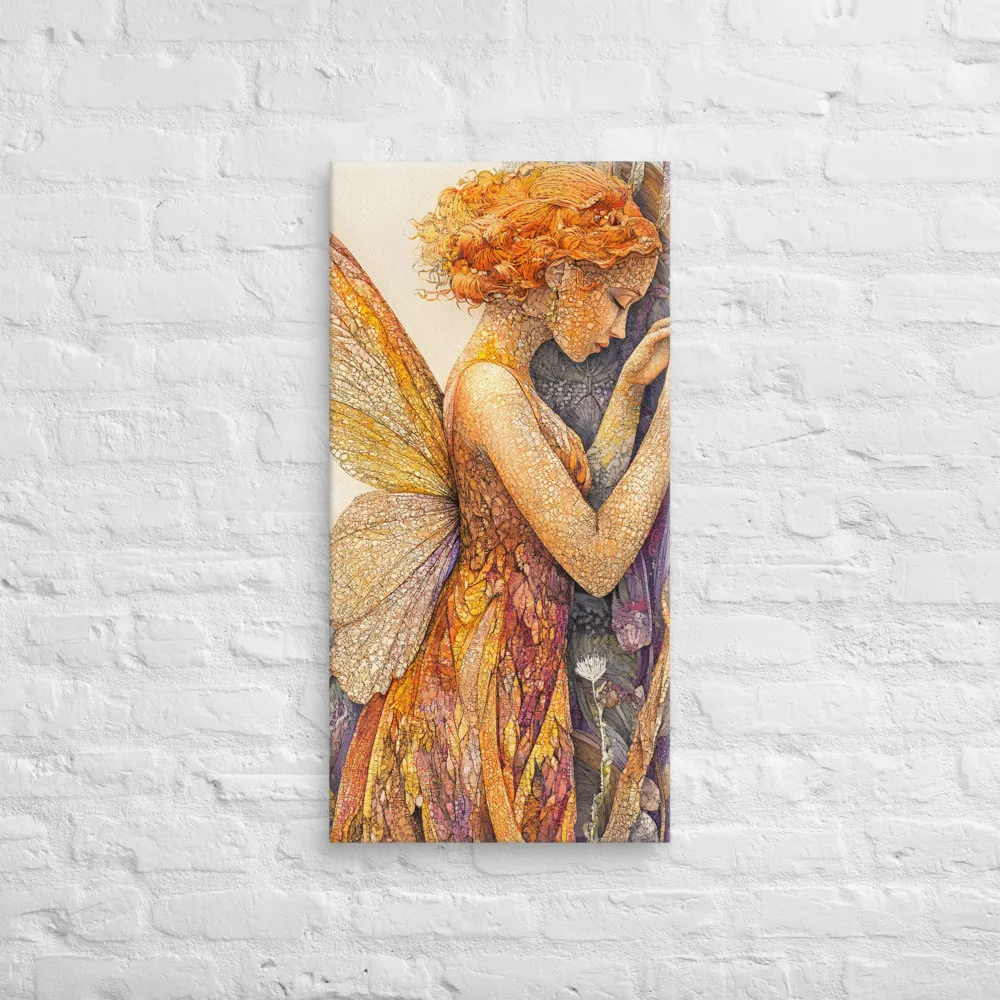 Whispers of the Frosted Meadow | Canvas | 16″×32″