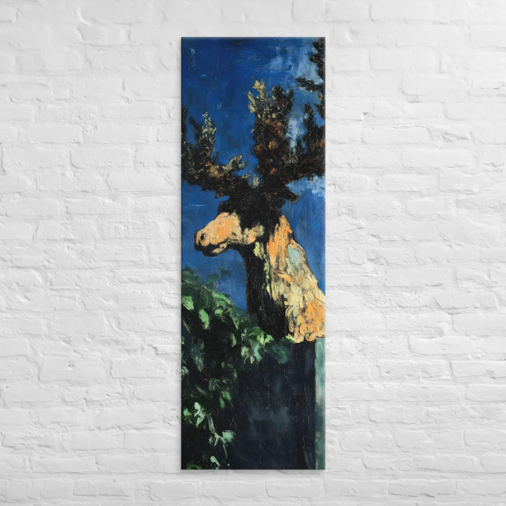 The Majestic Deer in Nature | Canvas | 20″×60″