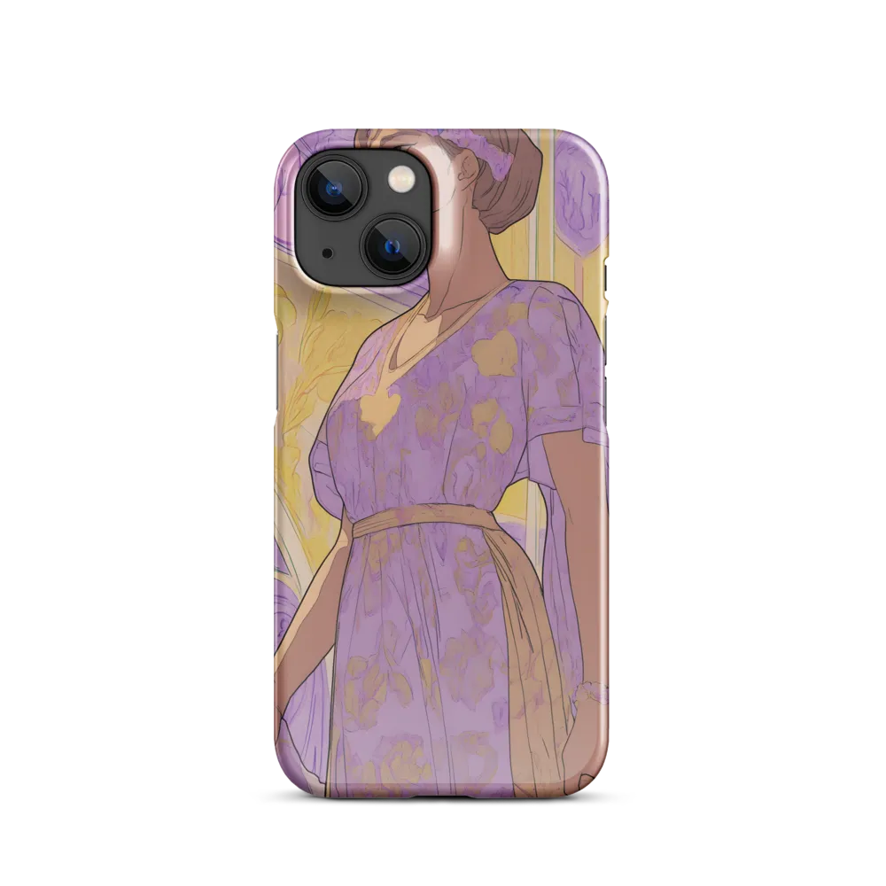Elegance in Floral Harmony | Phone Case |  14 | Snap Case | Glossy