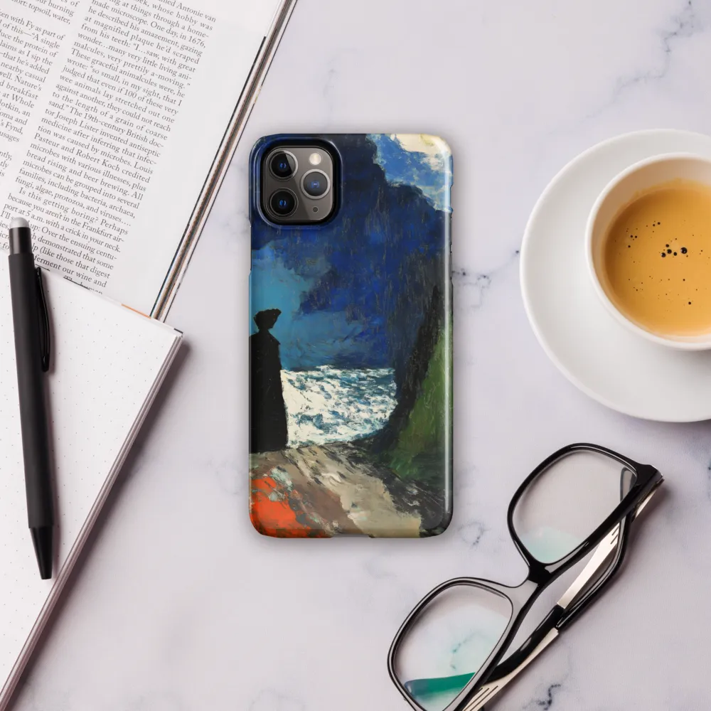 Solitary Reflection by the Sea | Phone Case |  11 Pro Max | Snap Case | Glossy