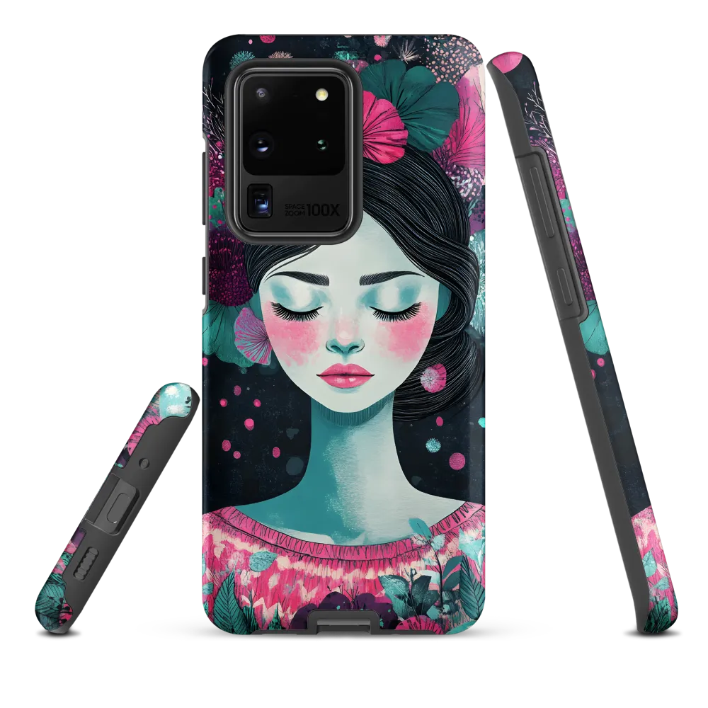 Embrace of Floral Serenity