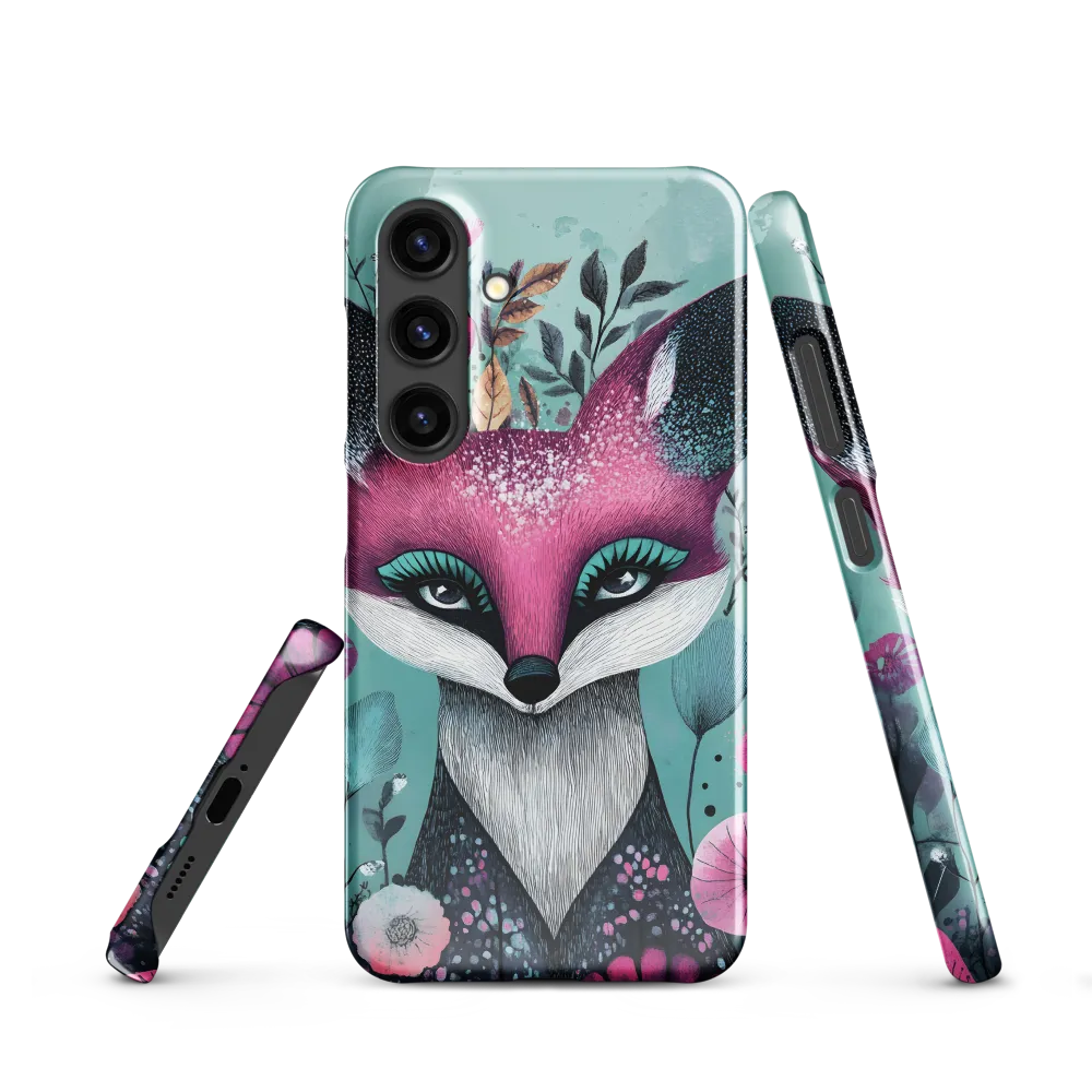 Whimsical Fox Among Blossoms