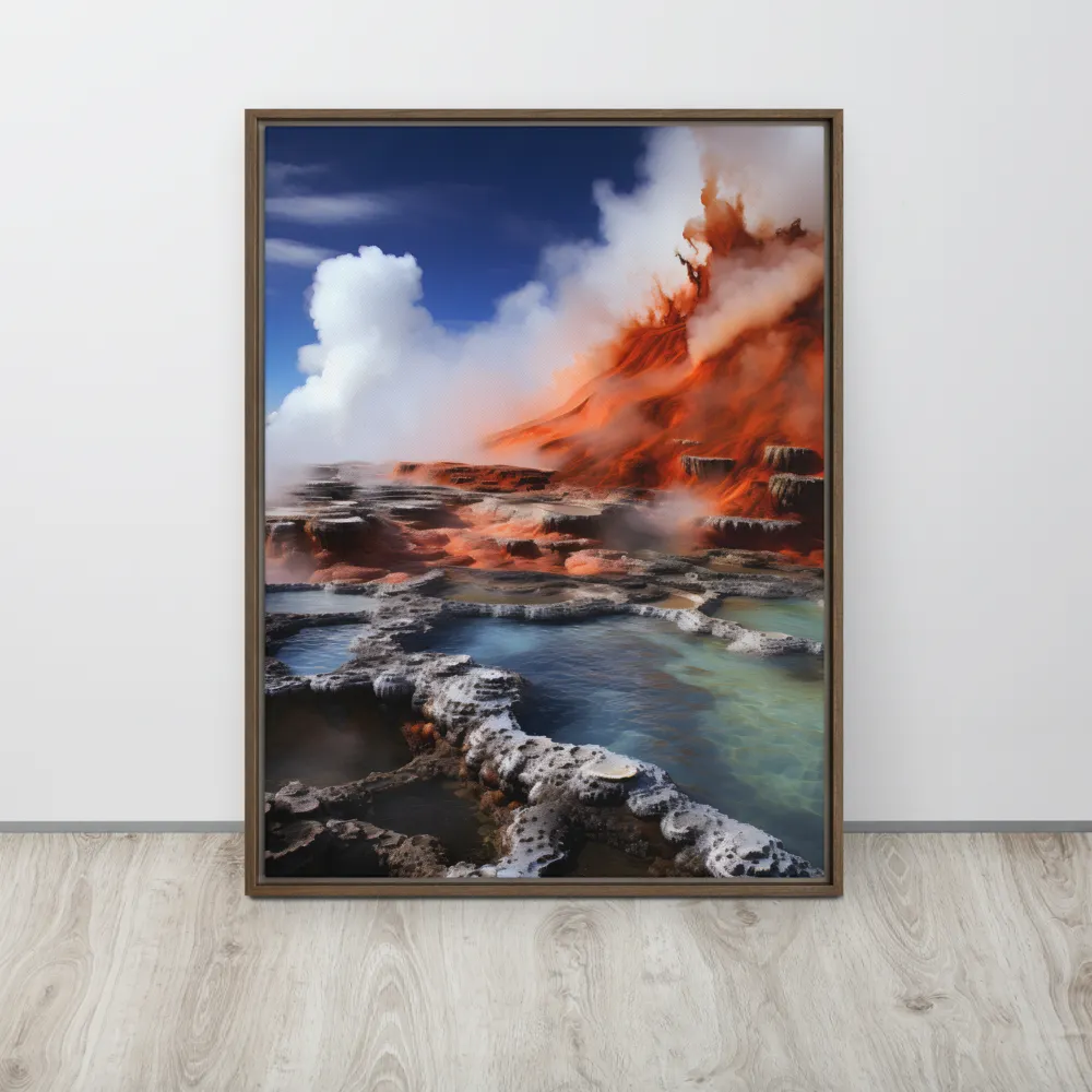 Nature's Fury: The Volcano's Expression