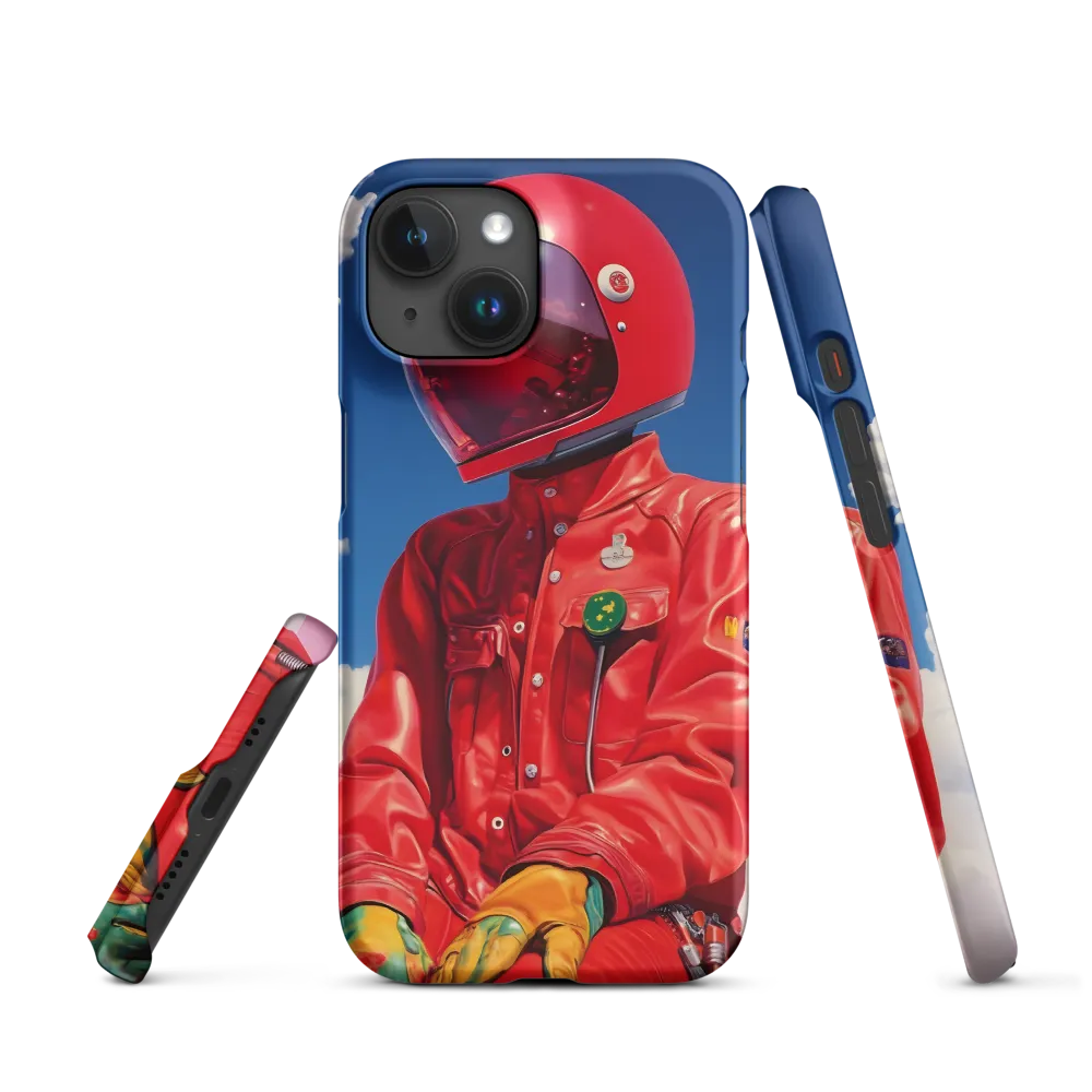 Astronaut in Crimson