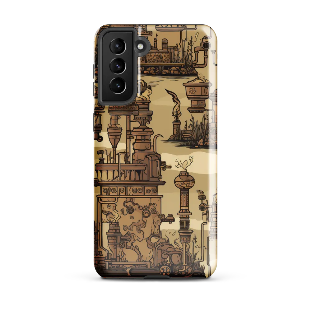 Whimsical Industrial Landscape