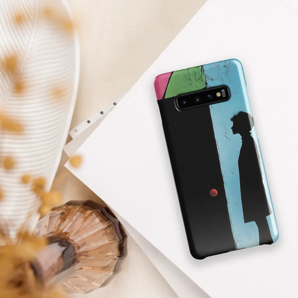 Echoes of Urban Contemplation | Phone Case |  S10 Plus | Snap Case | Glossy