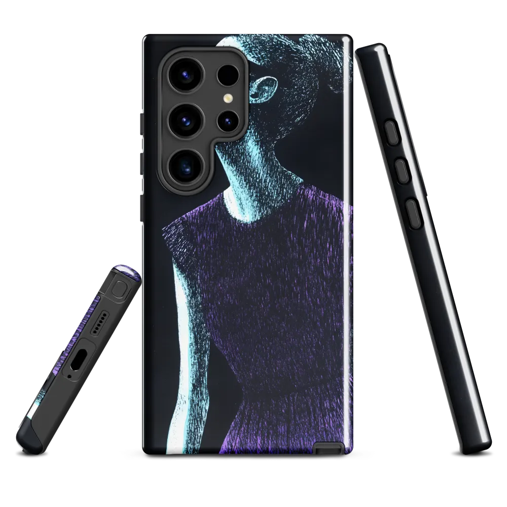 Contemplative Elegance | Phone Case |  S24 Ultra | Tough Case | Glossy