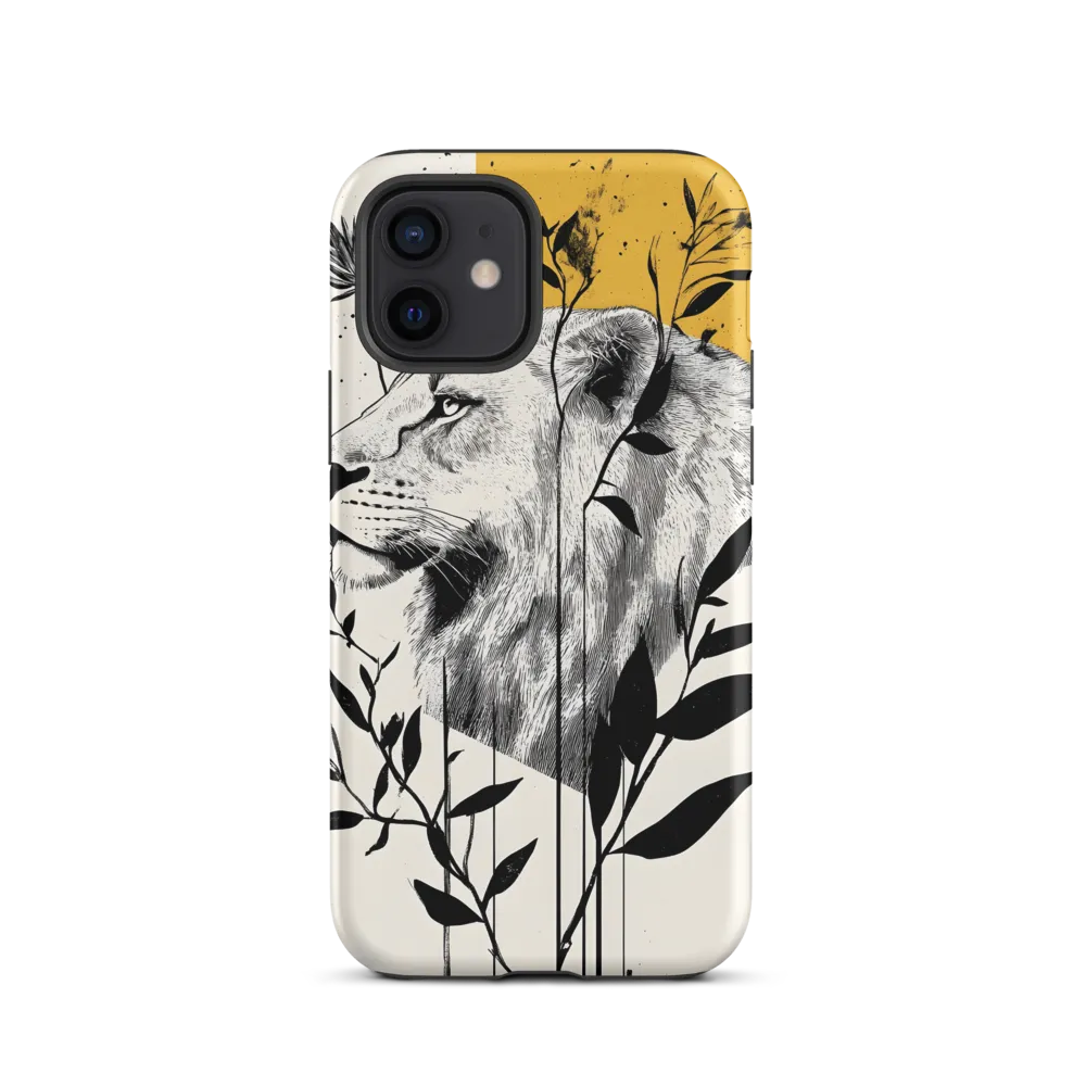 Regal Serenity: The Lion and Flora