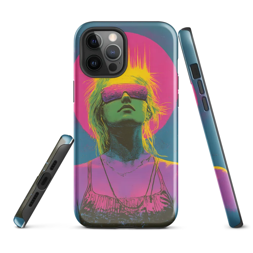 Neon Dreams: Portrait of a Modern Muse