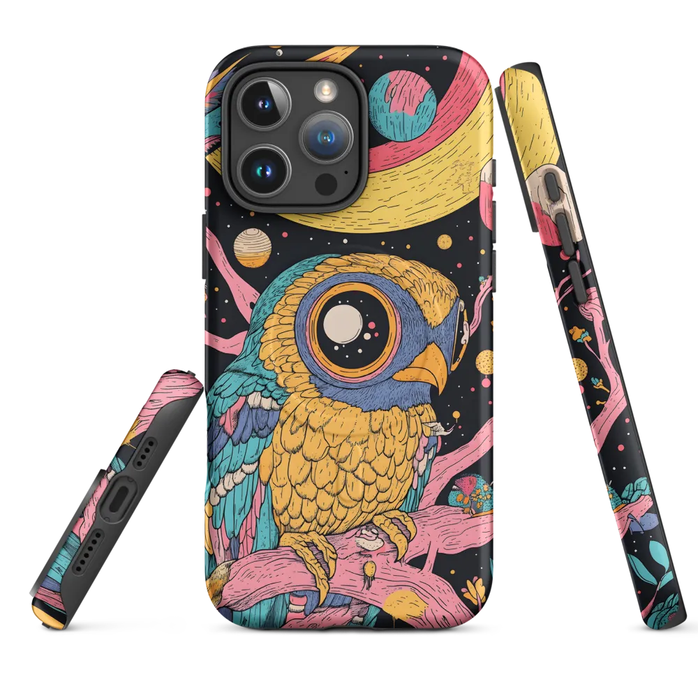 Whimsical Cosmic Owl