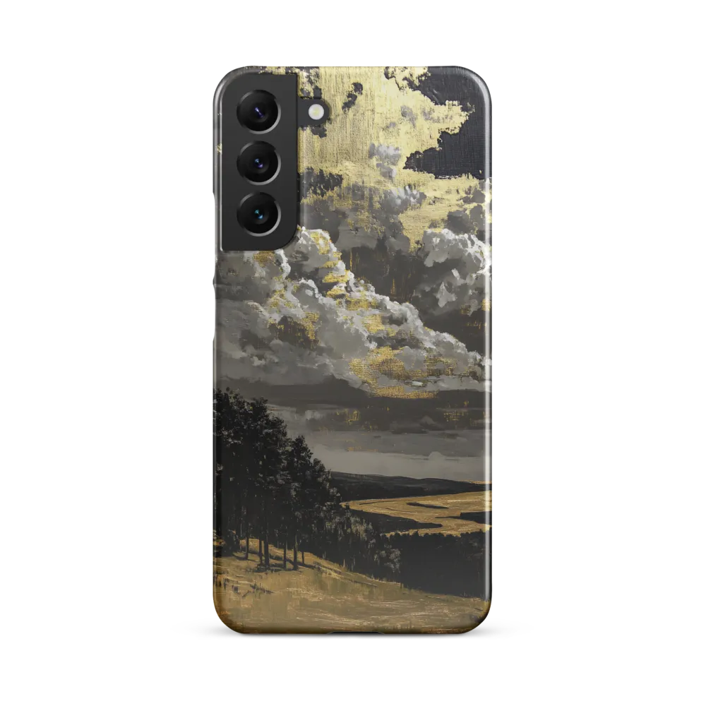 Golden Serenity in a Dramatic Sky | Phone Case |  S22 Plus | Snap Case | Glossy