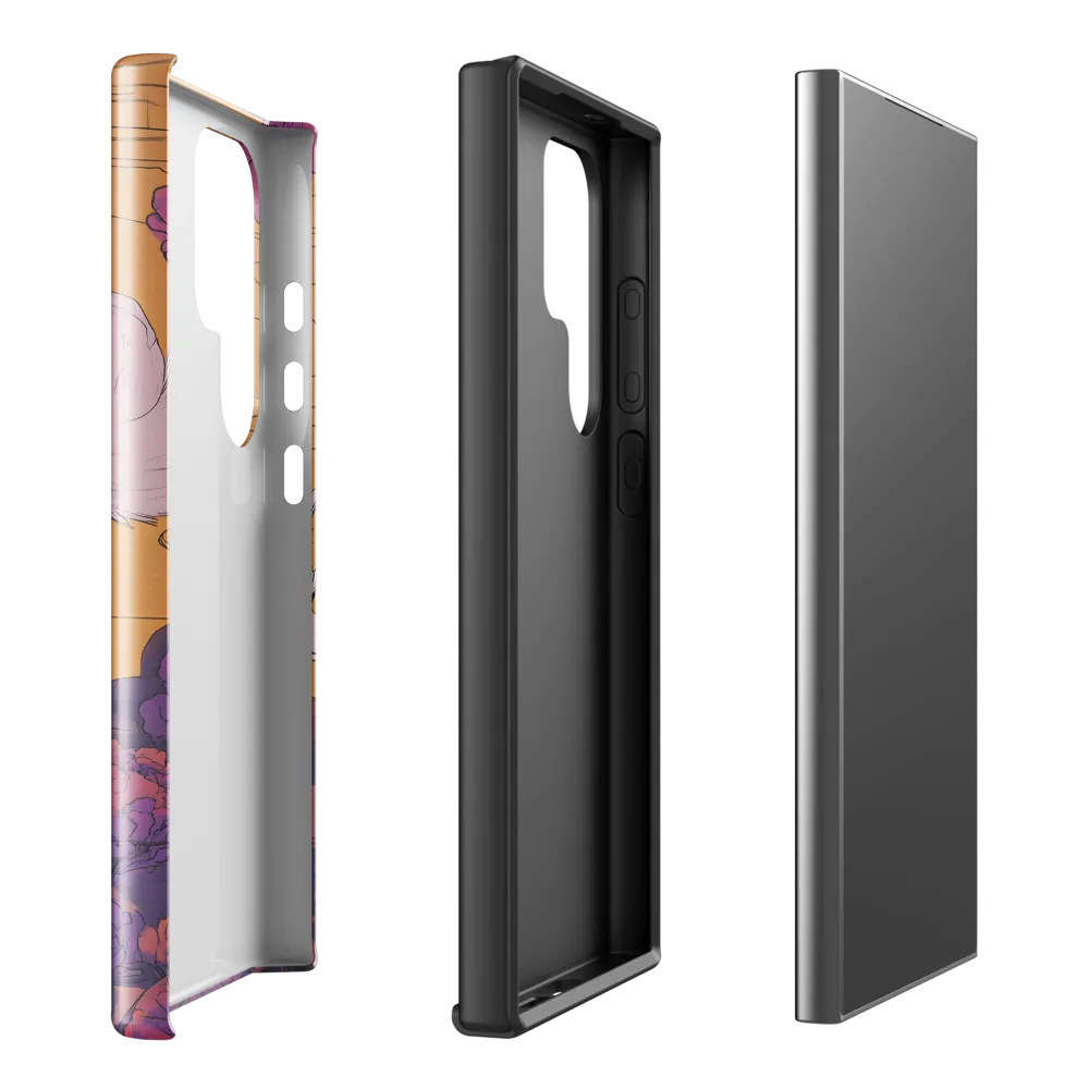 Whispers of the Violet Dawn | Phone Case |  S24 Ultra | Tough Case | Glossy