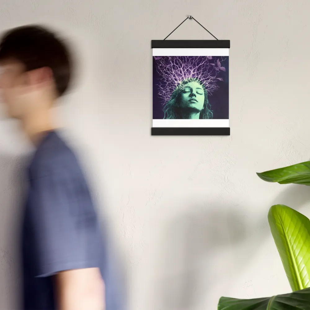 Whispers of Freedom | Poster With Black Wood Hanger | 8″×10″