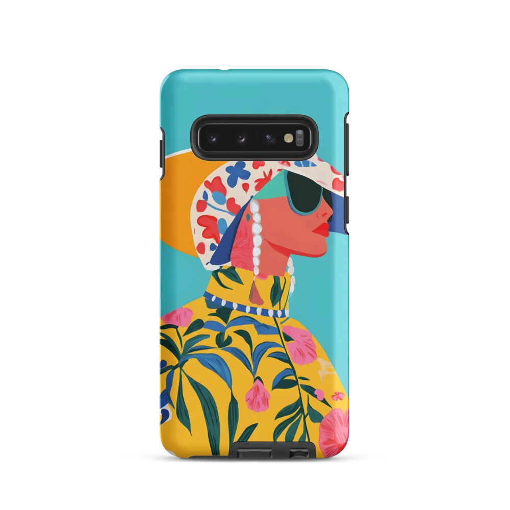 Tropical Confidence: A Fashion Portrait
