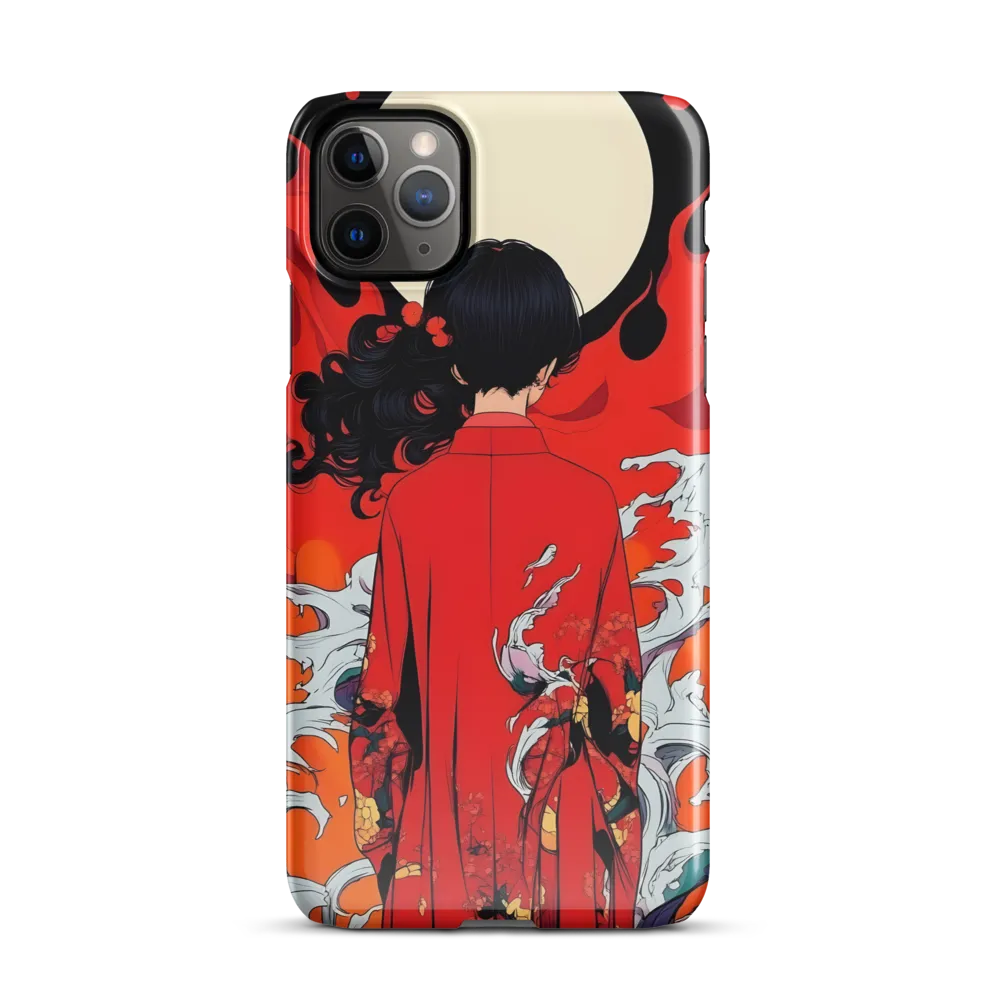 Ethereal Whispers of Flame and Water | Phone Case |  11 Pro Max | Snap Case | Glossy