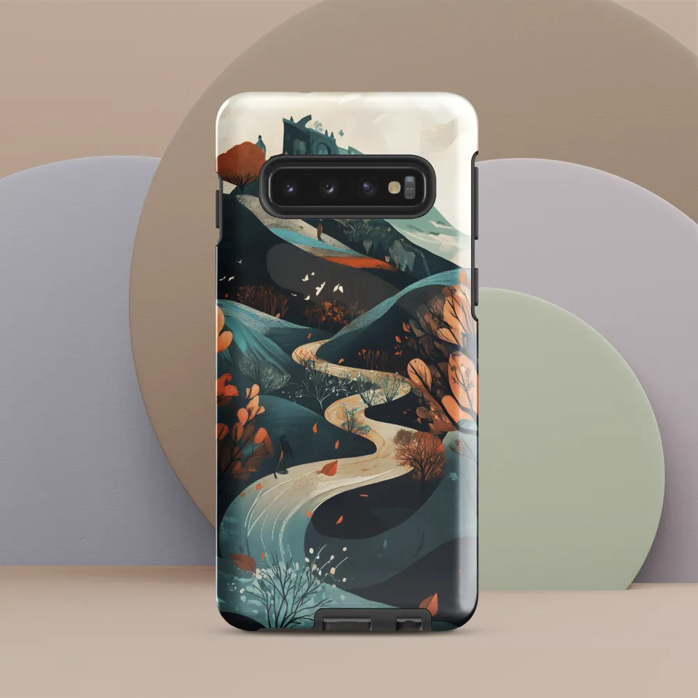 Whispers of Autumn: A Serene Journey | Phone Case |  S10 | Tough Case | Glossy