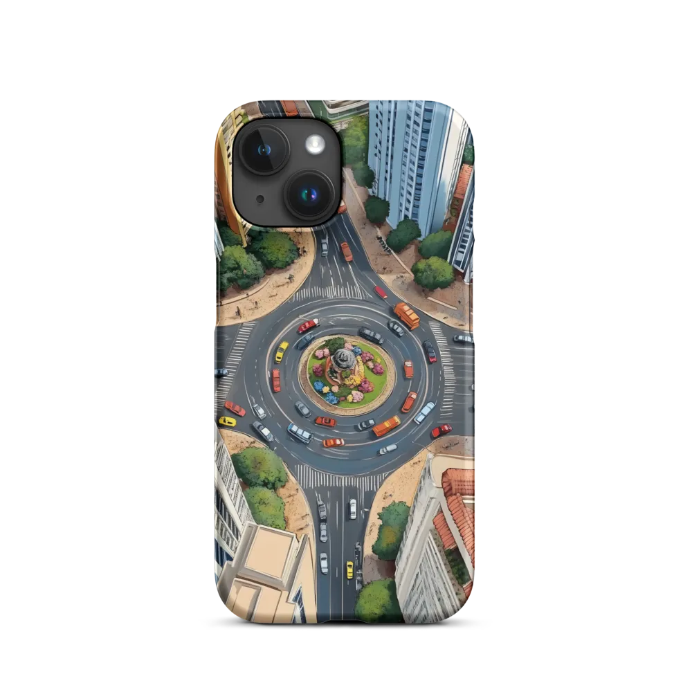 Urban Symphony: Aerial Vision of City Life