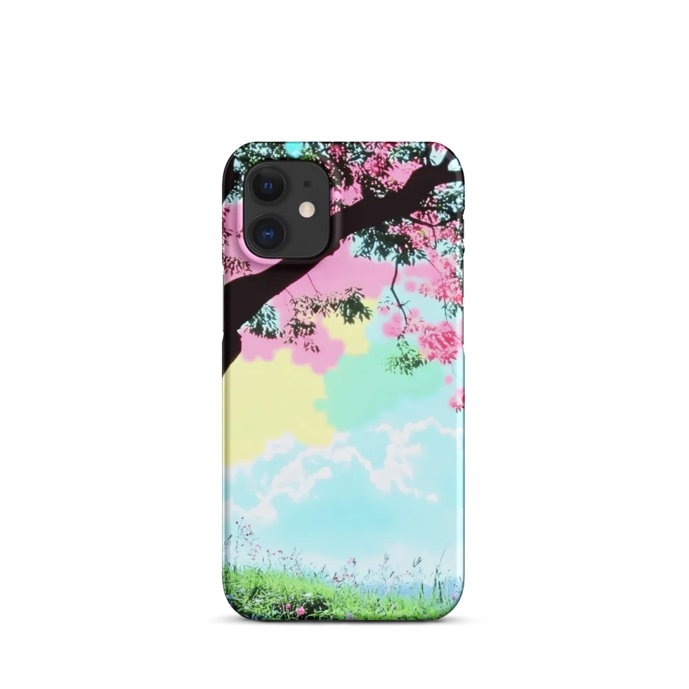 Pastel Dreams: A Surreal Tree Landscape