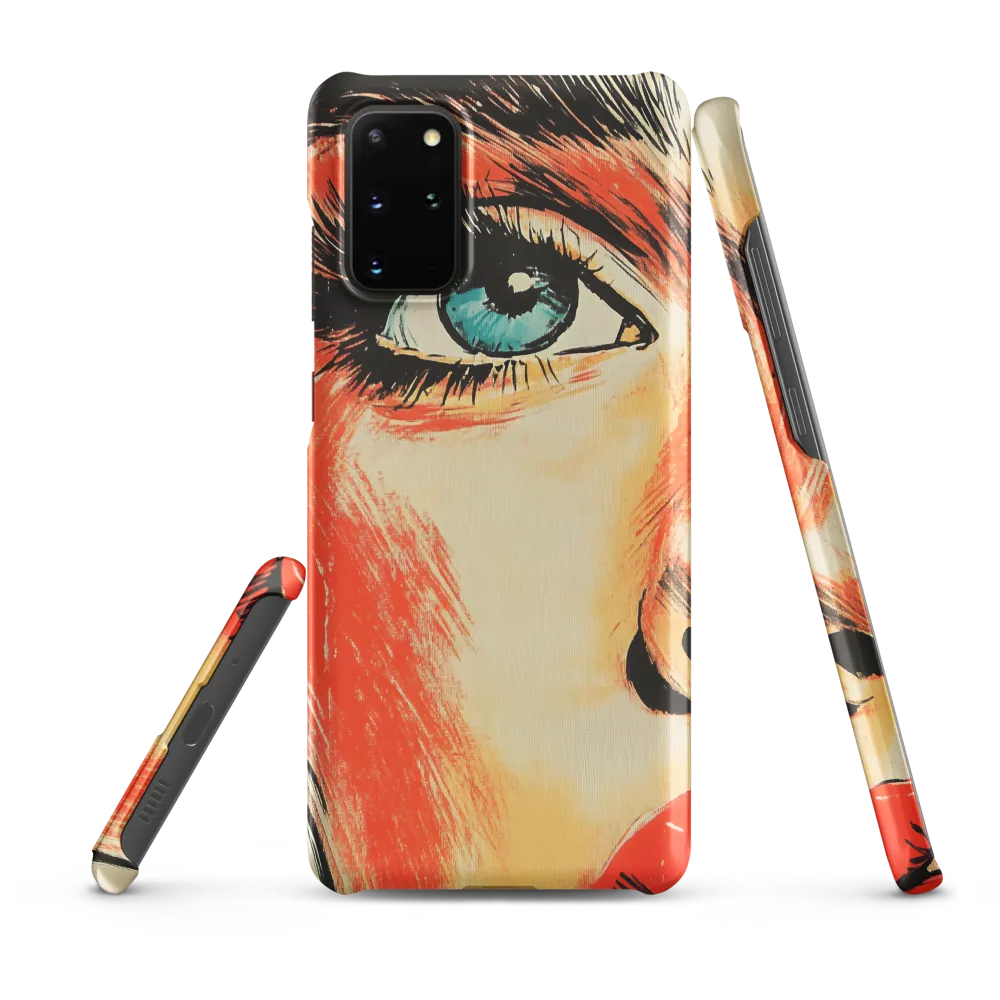 Intense Gaze: A Pop Art Portrait