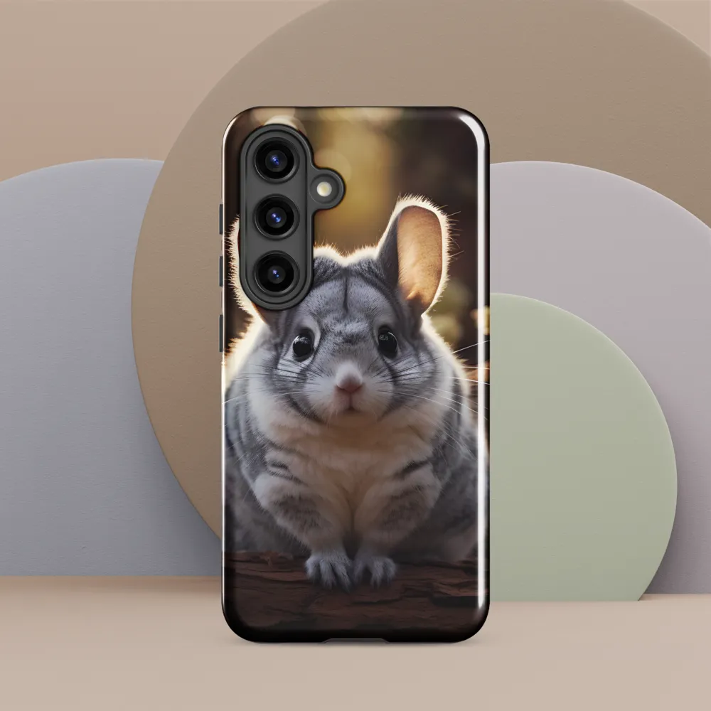Curious Chinchilla in the Forest