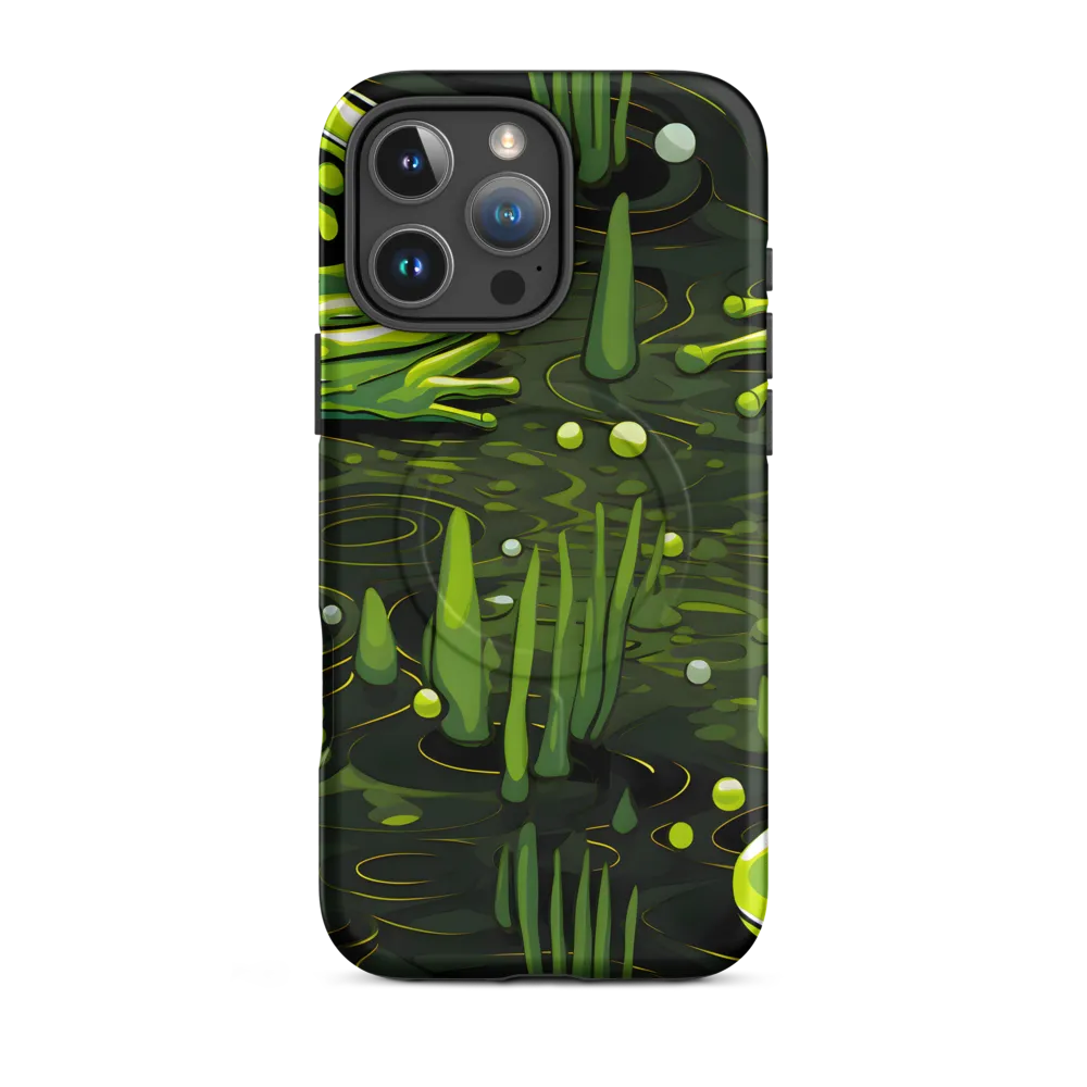 Green Harmony: Life Beneath the Surface