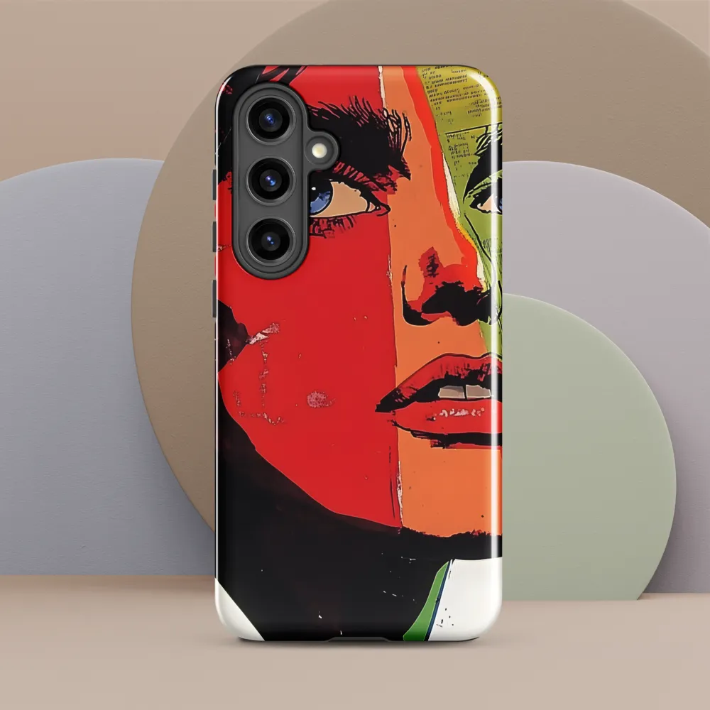 Vibrant Expressions: A Pop Art Portrait