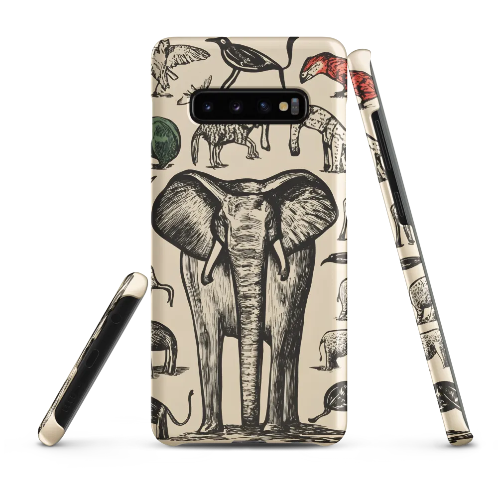 Whimsical Wildlife: A Linocut Journey