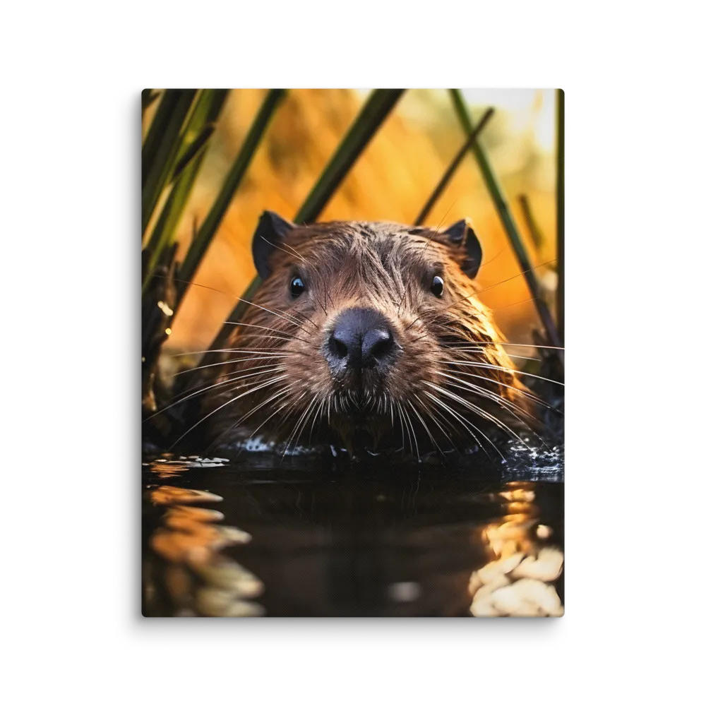 Beaver Serenity: A Natural Portrait