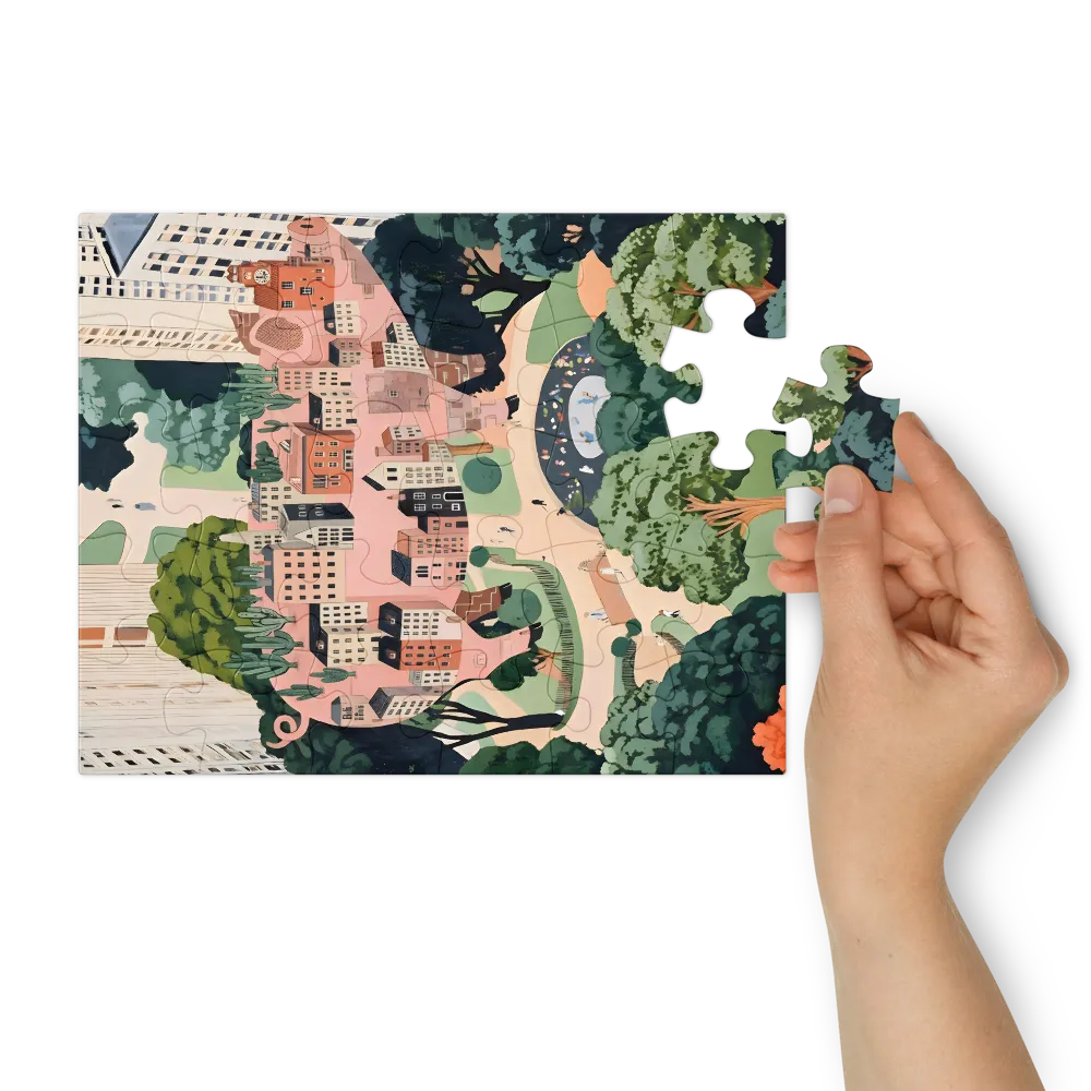 Pig City 
 Jigsaw Puzzle in Tin Box