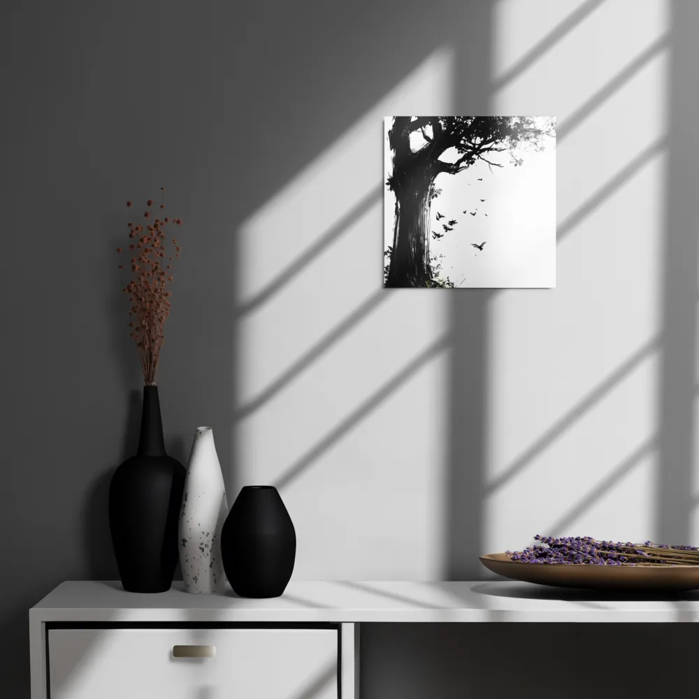 Whispers of Nature | Metal Print | 12″×12″