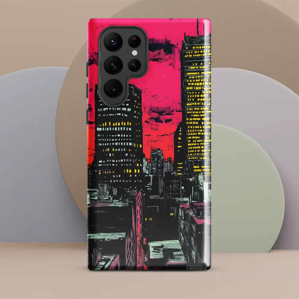 Urban Pulse at Dusk