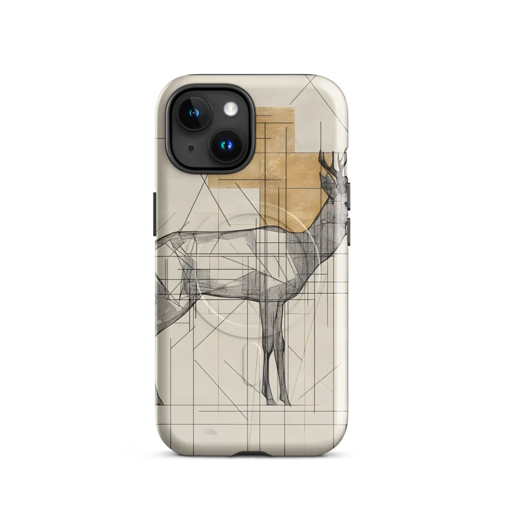 Geometric Elegance: The Majestic Deer