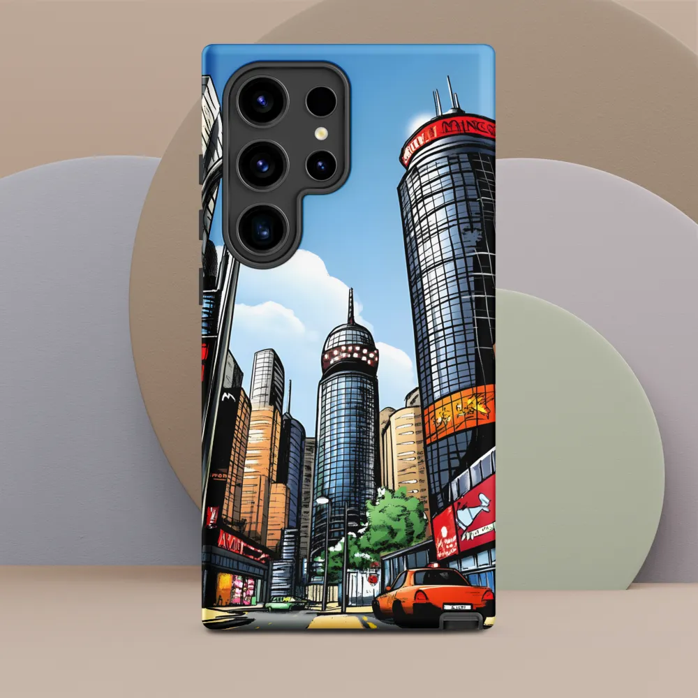 Urban Pulse: A Comic Cityscape