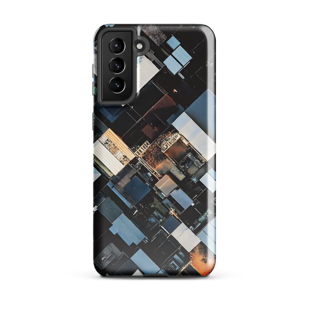Urban Mosaic from Above