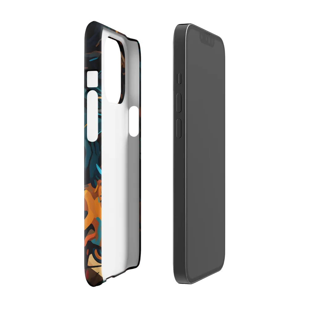 Tropical Enigma: A Wildlife Quartet | Phone Case |  13 Pro | Snap Case | Glossy