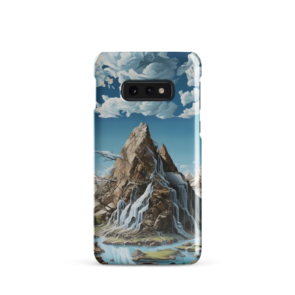 Majestic Cascade: A Mountain Masterpiece