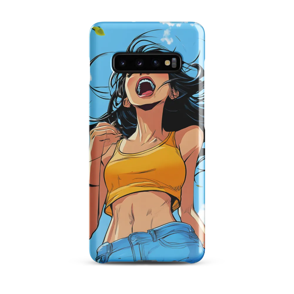 Joyful Summer Vibes | Phone Case |  S10 Plus | Snap Case | Glossy