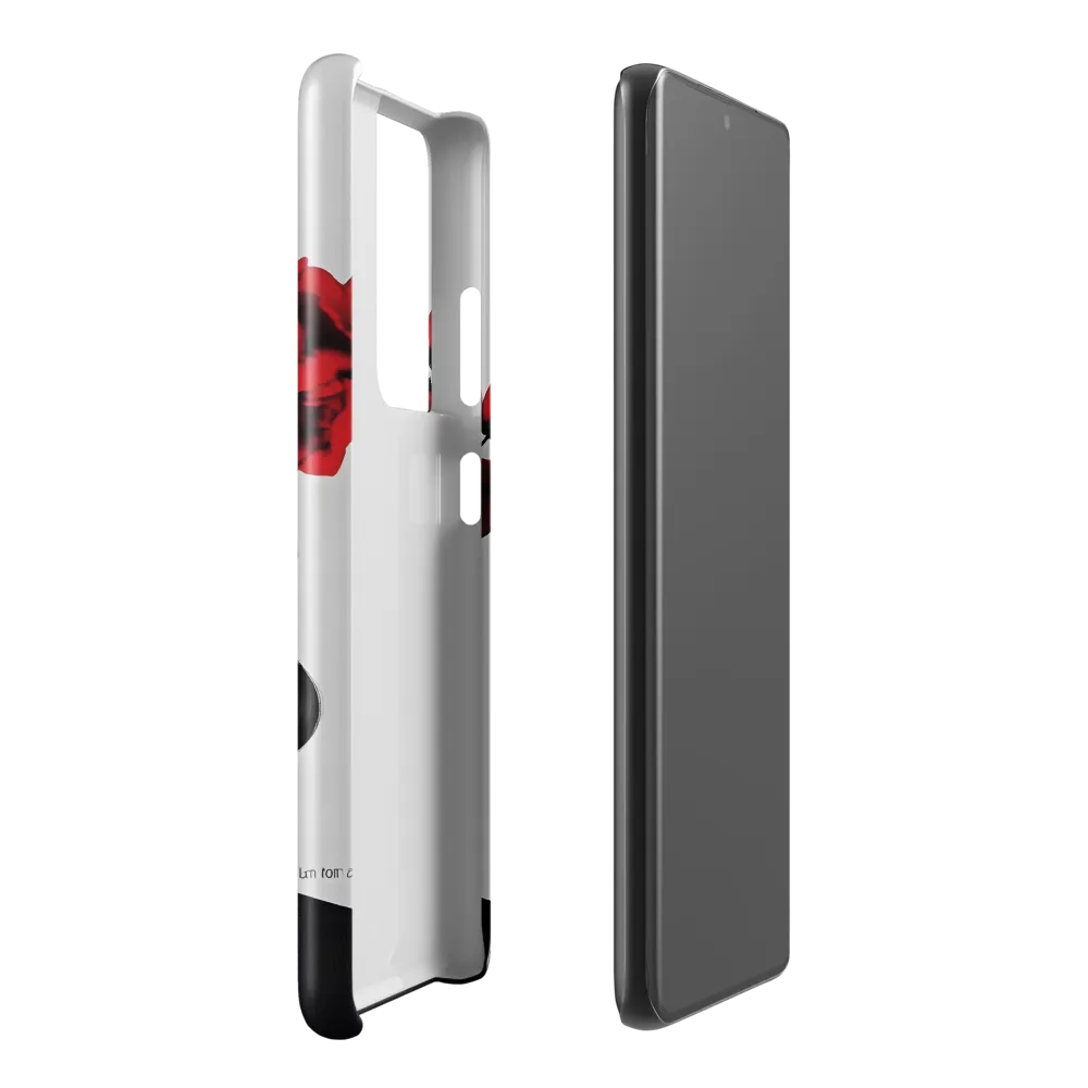 Blooming Elegance | Phone Case |  S21 Ultra | Snap Case | Glossy
