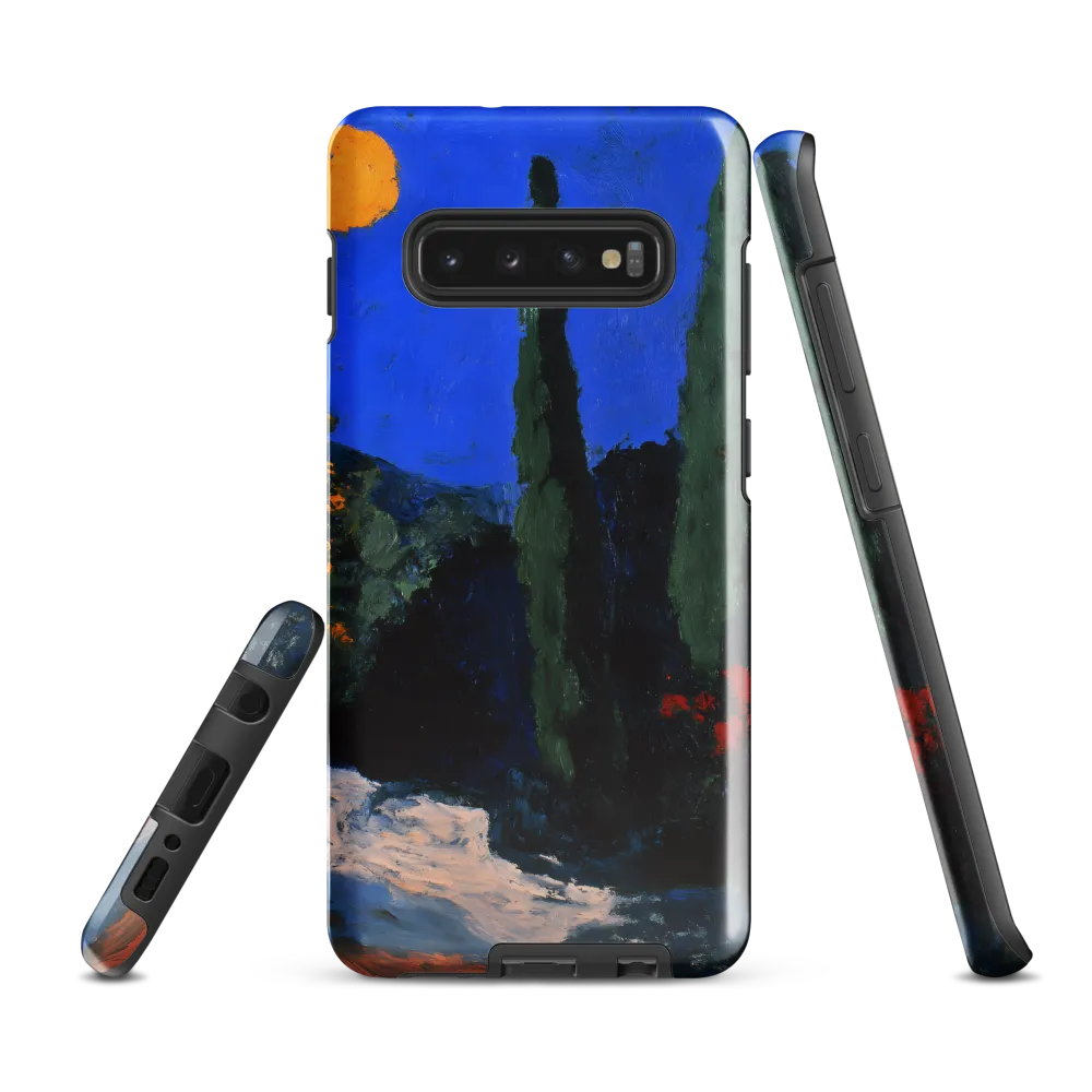 Moonlit Serenity | Phone Case |  S10 Plus | Tough Case | Glossy