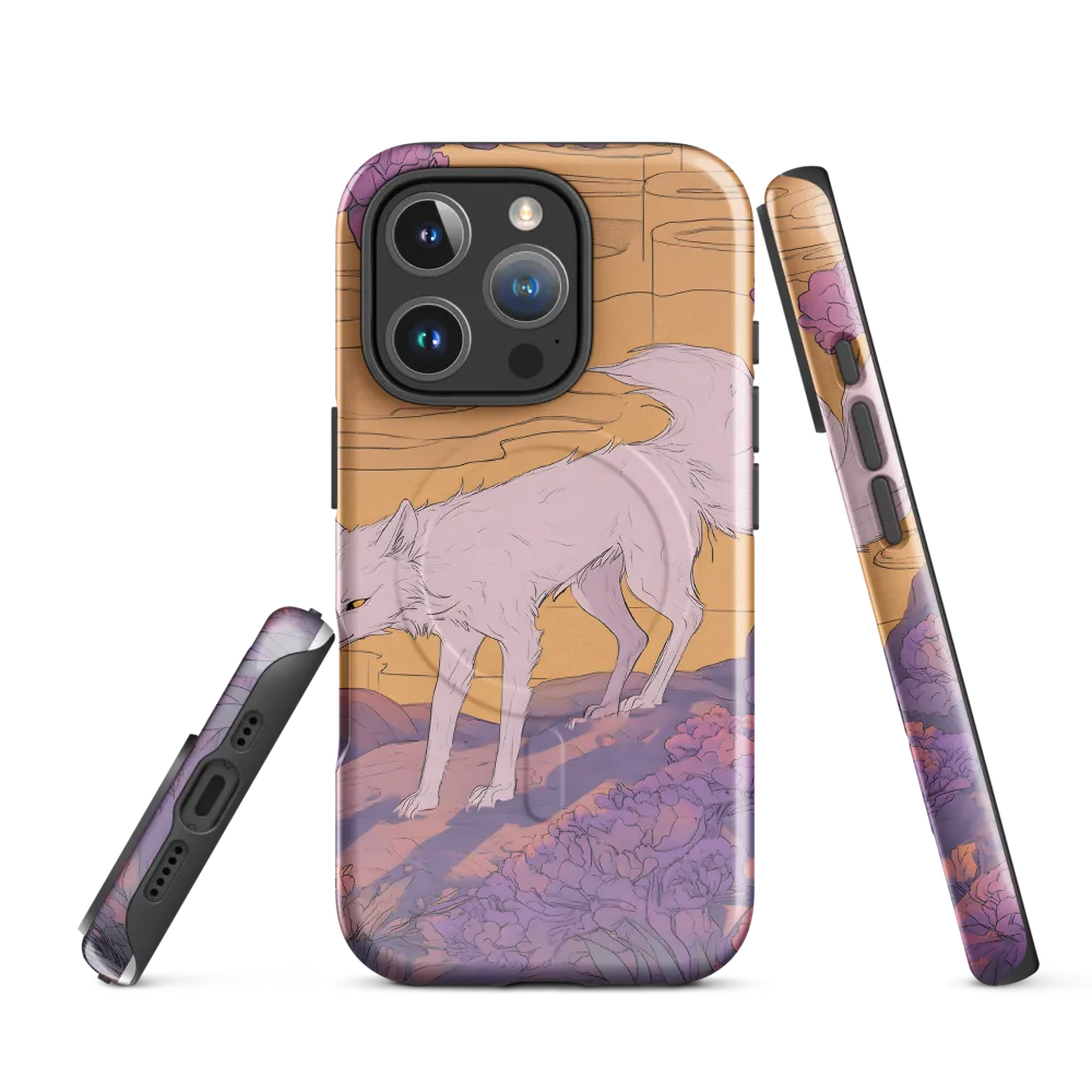 Whispers of the Violet Dawn | Phone Case |  16 Pro | MagSafe® Tough Case | Glossy