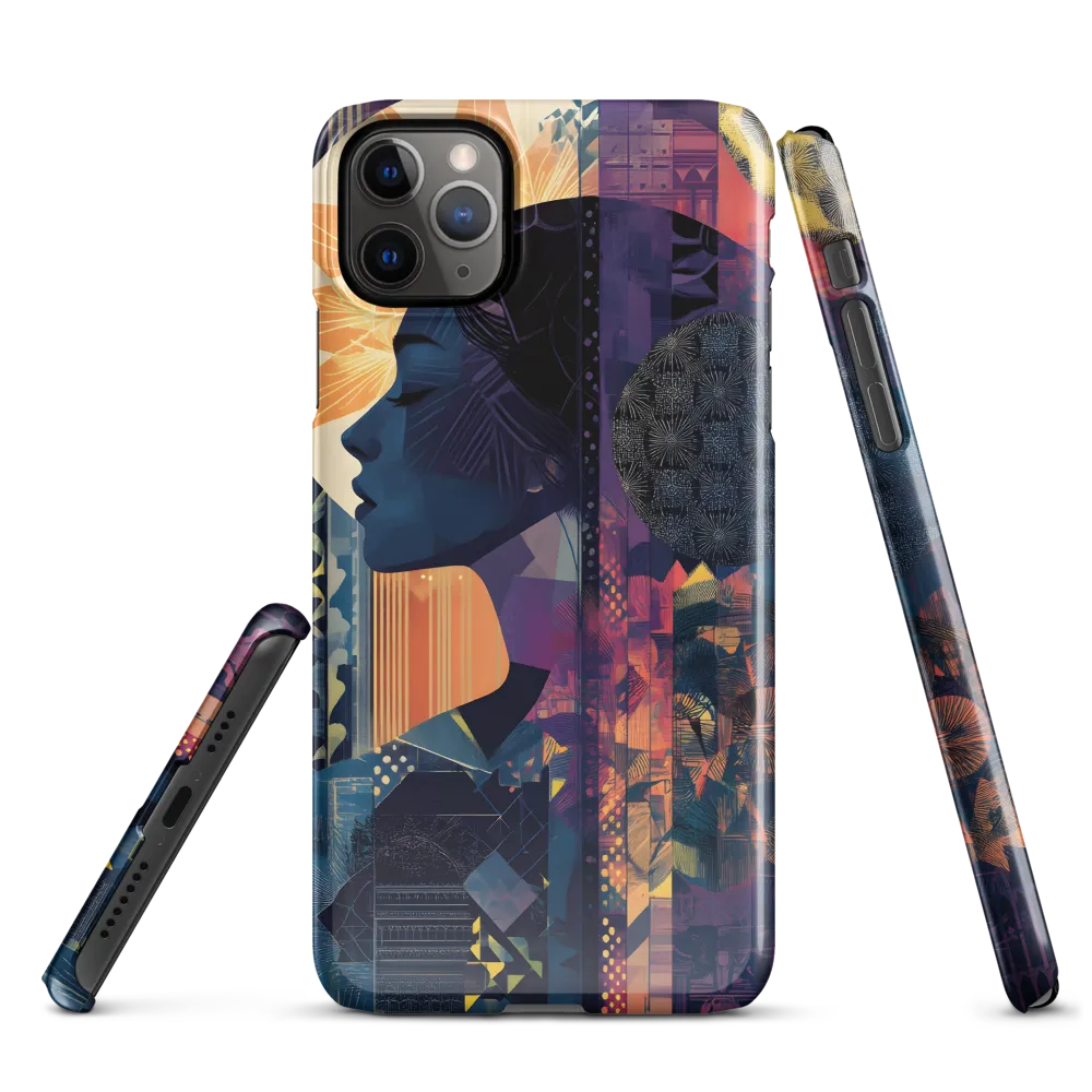 Whispers of Nature: A Modern Profile | Phone Case |  11 Pro Max | Snap Case | Glossy